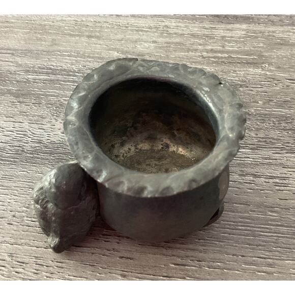 Amsterdam Silver Co. Quadruple Plate Figural Toothpick Holder - Picture 3 of 8